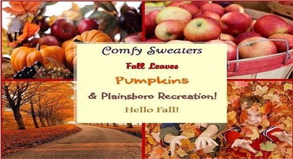 Hello Autumn from Plainsboro Recreation!