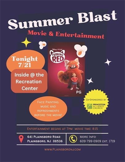 Summer Blast Movie & Entertainment Tonight 7/21!