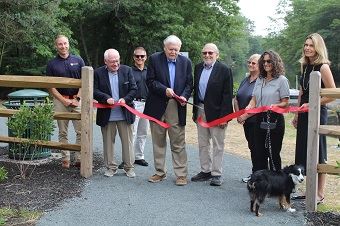 Cutting ribbon for website