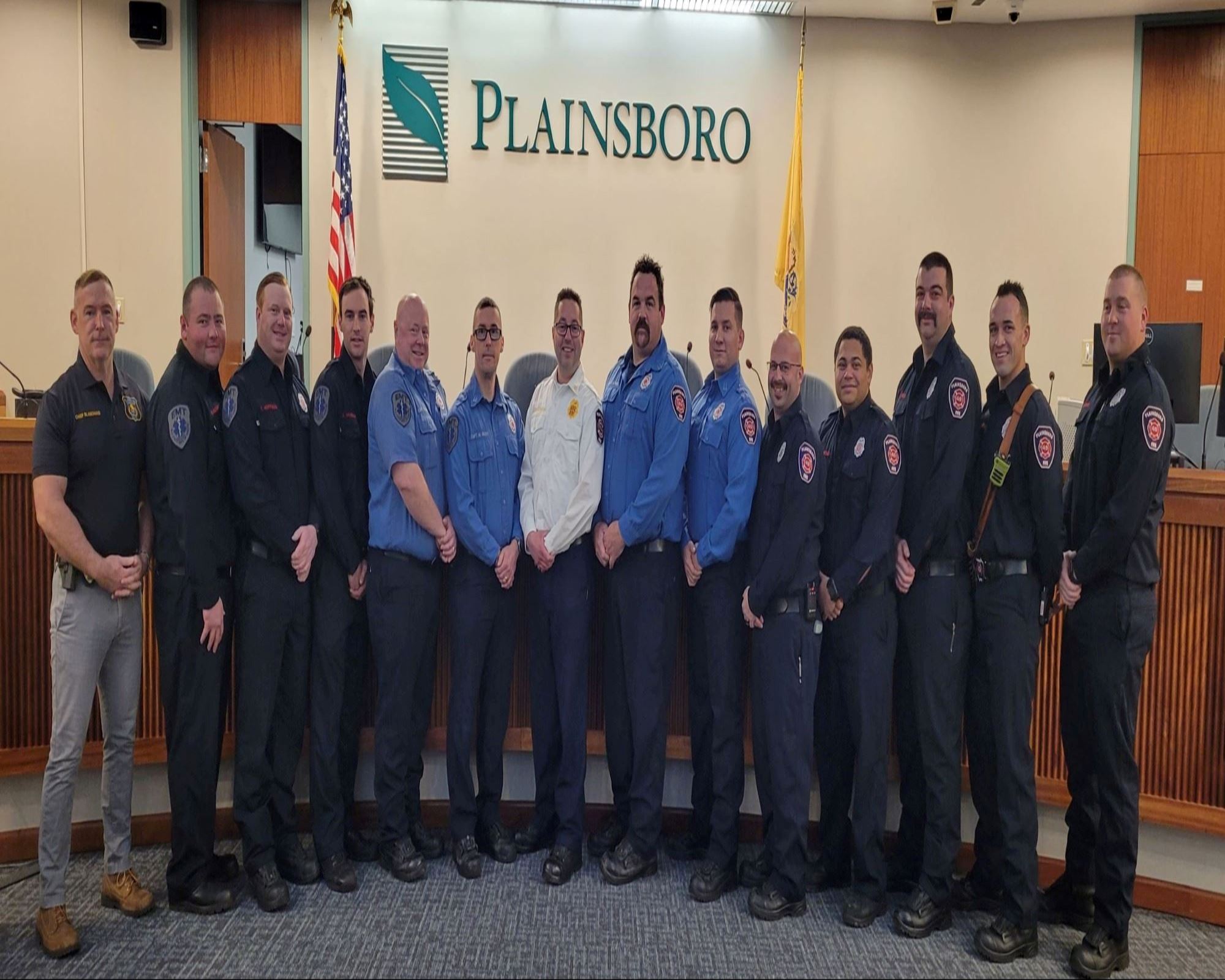 Fire Division Swearing In