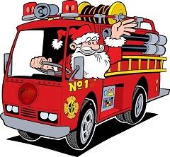 SantaFireTruck